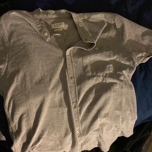 Grey Zara Man short sleeve.